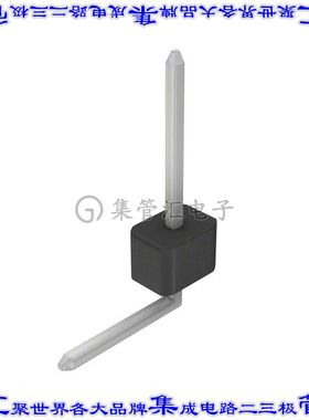 PEC01SGBN 针座连接器1POS分离式公形插针通孔直角锡