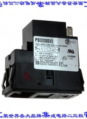 PS000SSX0 电源接入连接器3POS插座公插片模块IEC320-C14面板安装