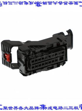 345661303 0345661303矩形连接器外壳73POS插座4排母形插口黑色自