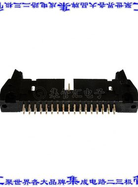 5499374-8 针座连接器34POS接头2排2.54mm公形插针通孔直针镀金