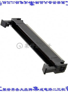 81100-560203-RB 针座连接器100POS接头2排1.27mm公形插针通孔直