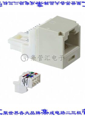 CJ688TPEI 接插件连接器CATEGORY 6, 8 POSITION, 8 WIRE U