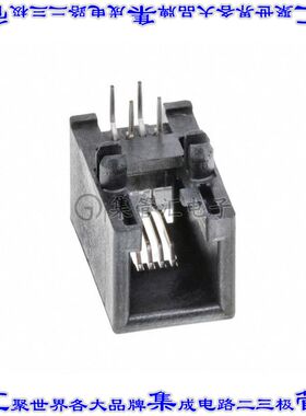 955012401 0955012401接插件连接器CONN MOD JACK 4P4C R/A UNSHL