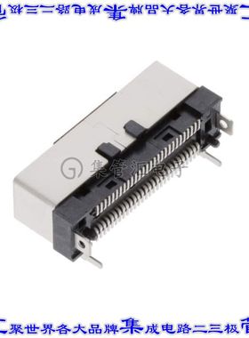2332141-3 卡边缘连接器56POS母头2排0.6mm黑色镀金