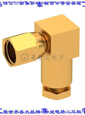 1005-1541-010 同轴连接器SMC插头母形插口焊接50欧姆自由悬挂直