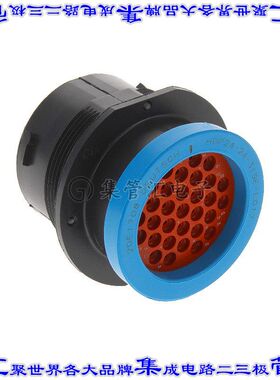 HDP24-24-31SE-L017 圆形连接器31POS插座外壳用于母插口黑色蓝色