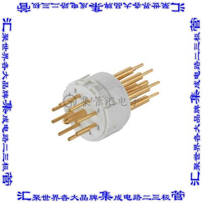 9151092603 09151092603圆形连接器9POS插头公引脚焊接镀金