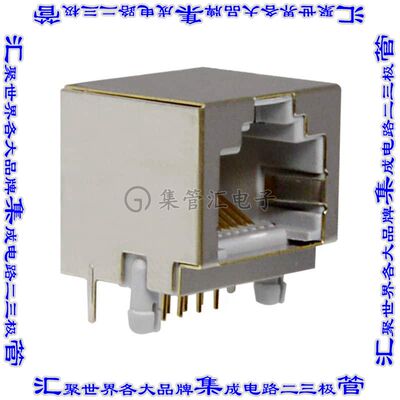 GMX-SMT2-S2-88 接插件连接器FL/SMT M/JK L/PRF RT[ 8P8C SHLD