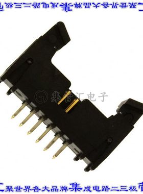 155212-6302-RB 针座连接器12POS接头2排2mm公形插针通孔直针镀金