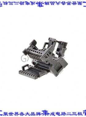 348245126 0348245126矩形连接器外壳12POS插座2排2mm母形插口灰