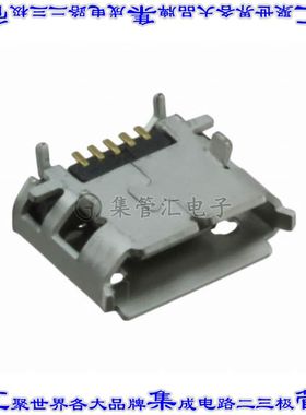 10103594-0001LF 连接器USB-微B型插座5POS USB 2.0表面贴装直角