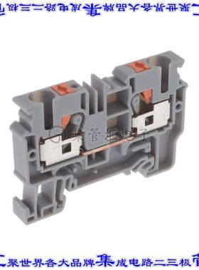 CP6/10 端子块连接器2POS馈通式8.0mm灰色8-20AWG