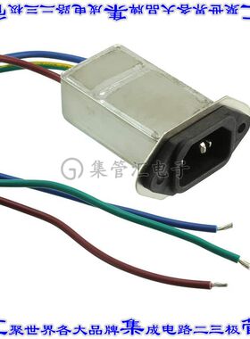 10EJT8F 电源接入连接器3POS插座公型片状插脚IEC320-C14面板安装