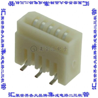 84982-5 连接器5POS FFC/FPC 1mm触头垂直单侧表面贴装