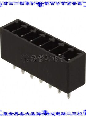 395011007 0395011007端子块连接器7POS接头公引脚带罩3.5mm黑色