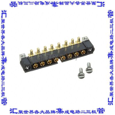 M80-5000000M5-08-333-00-000 针座连接器8POS接头4mm公形插针通