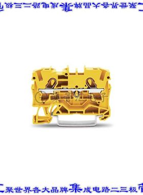 2004-1206 端子块连接器2POS馈通式6.2mm黄色10-20AWG