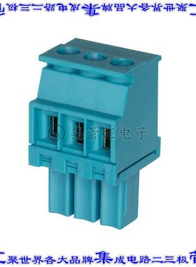 TBP03P5-350-03BE 连接器接插件2~24 POLES, PLUGGABLE, VERTICAL