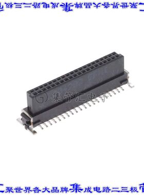 354065-E 针座连接器40POS插座2排1.27mm母形插口表贴SMD镀金