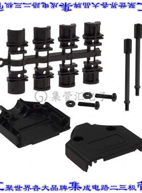 970-015-010R011 连接器15POS后壳180度无屏蔽黑色