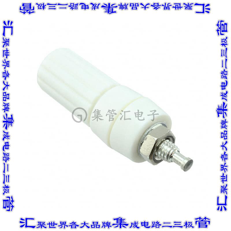 BU-P3760-9 接插件连接器CONN BIND POST FLUTED WHITE