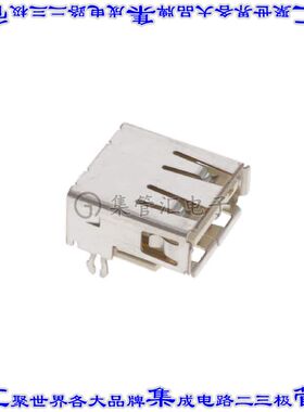 87520-0010ALF 连接器USB-A插座4POS USB 2.0通孔直角
