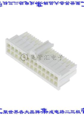 IPD1-13-D-K 矩形连接器外壳26POS插座2排2.54mm母形插口白色自由