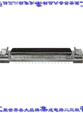 5749069-7 连接器68POS插座母插口2排D-TYPE型通孔