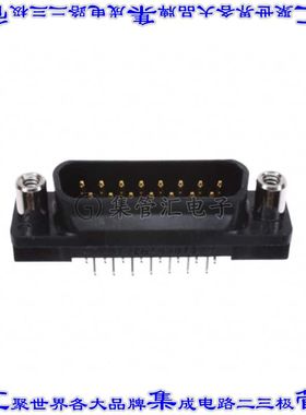 745072-4 连接器15POS插头公引脚2排D-Sub通孔