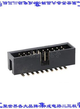GPHC204-1002A001R1BF 针座连接器20POS接头2排2.54mm公形插针表
