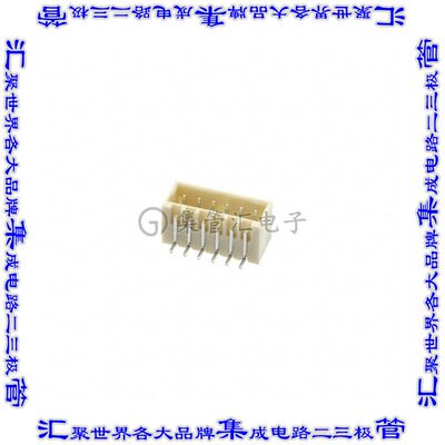 1775443-6 针座连接器6POS接头1.5mm公形插针表贴SMD锡