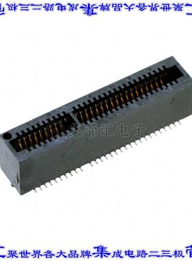 MEC1-130-02-S-D-A 卡边缘连接器60POS母头2排1mm黑色镀金