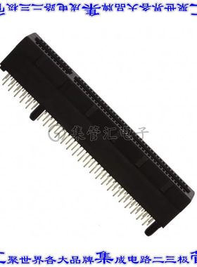 10018783-10202TLF 卡边缘连接器98POS母头2排1mm黑色镀金