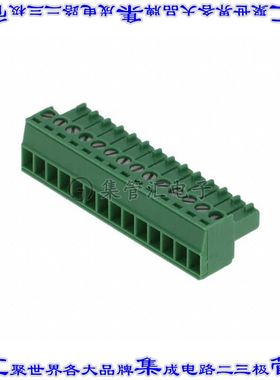 SH14-3,50 端子块连接器14POS插头母插口3.5mm绿色自由悬挂