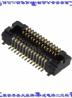 AXT326124 板对板连接器26POS插口外罩触点2排0.4mm表贴SMD镀金