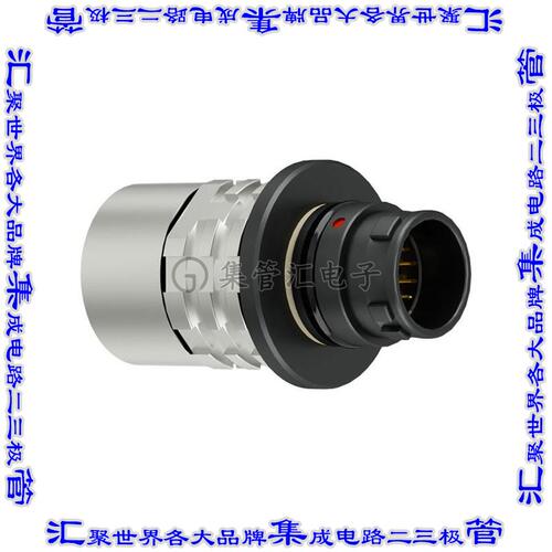 A10WAM-P09XMM0-0000 圆形连接器9(3+6电源)插头公引脚焊杯镀金自