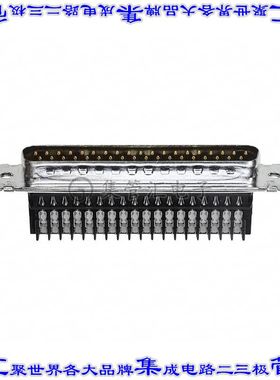 1-745498-6 连接器37POS插头公引脚2排D-Sub自由悬挂