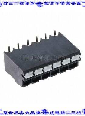 1824459 线对板连接器6POS接线端子5.08mm表面贴装垂直带板