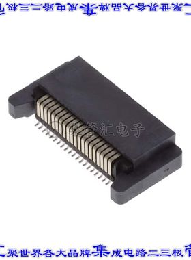 HSEC8-120-01-S-RA-TR 卡边缘连接器40POS母头2排0.8mm黑色镀金