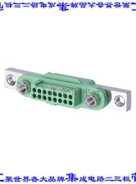G125-2241696F5 矩形连接器外壳16POS插座2排1.25mm母形插口绿色
