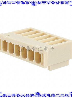 511910600 0511910600矩形连接器外壳6POS插座2.5mm母形插口自由