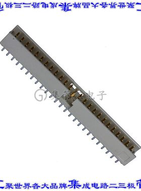 98414-G06-50LF 针座连接器50POS接头2排2mm公形插针通孔直针镀金