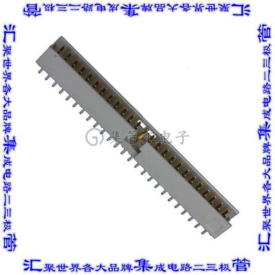 98414-G06-50LF 针座连接器50POS接头2排2mm公形插针通孔直针镀金