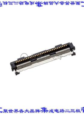 DF80D-30P-0.5SD(51) 矩形连接器30POS插头0.5mm外罩触点黑色焊接