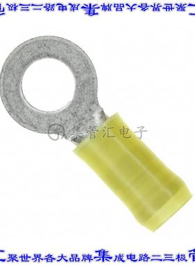 35273 环形连接器端子圆形1/4接线柱10-12AWG压接