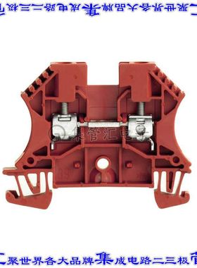 1020140000 端子块连接器2POS馈通式6.1mm红色10-26AWG