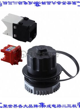 IAEBH5E 接插件连接器CATEGORY 5E, 8-POSITION, 8-WIRE