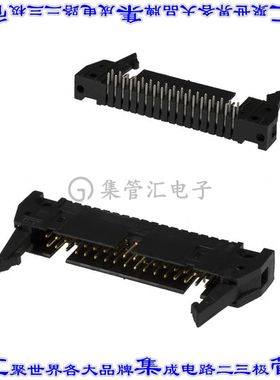 5499786-8 针座连接器34POS接头2排2.54mm公形插针通孔直角镀金
