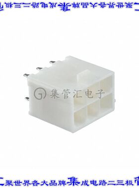 39310068 0039310068针座连接器6POS接头2排4.2mm公形插针通孔直