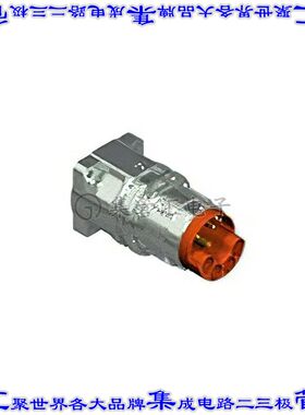 HEC204N00000200000 圆形连接器10(3+6电源+PE)插座外壳用于公插